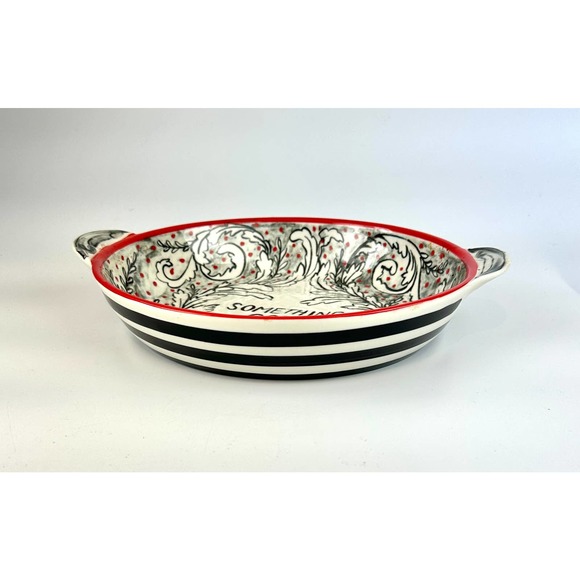 Anthropologie Molly Hatch Ovenware Something Good Baking Dish - Picture 3 of 10